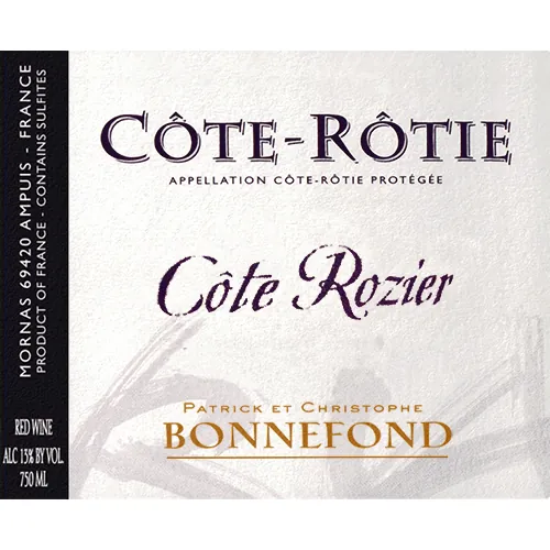 Cote-Rotie Roziers Bottle