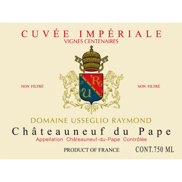 Chateauneuf-du-Pape Cuvee Imperiale Bottle