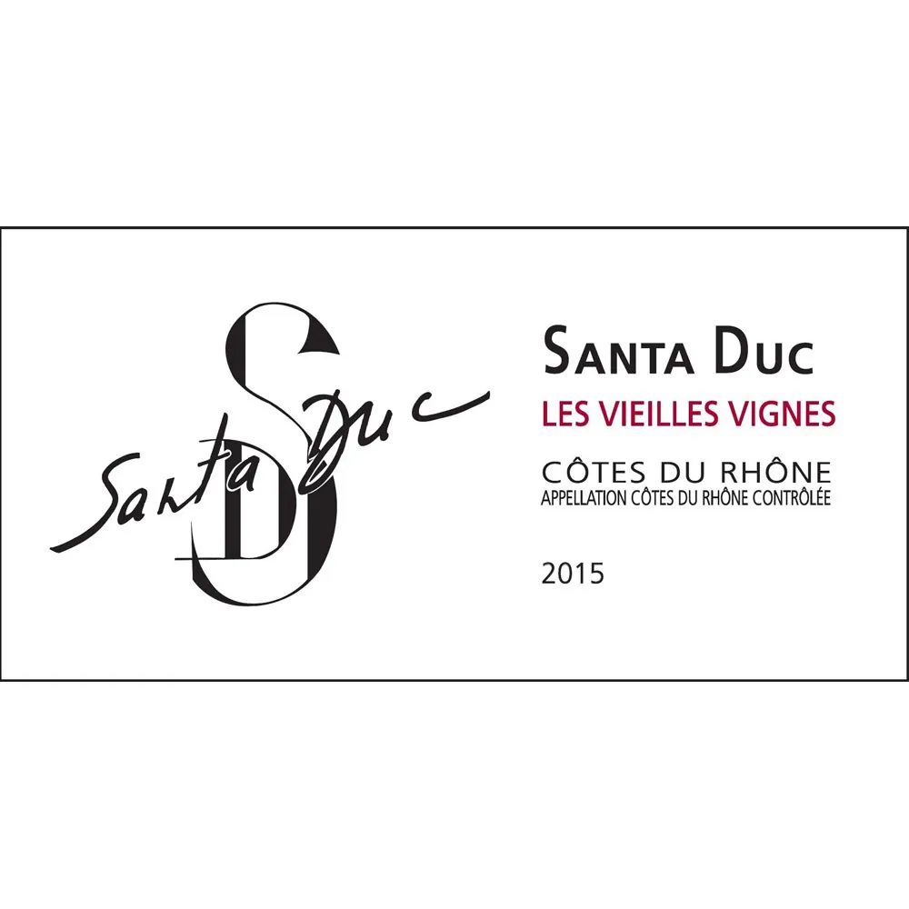 Cotes du Rhone Les Vieilles Vignes Bottle