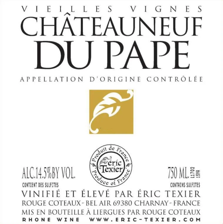 Chateauneuf-du-Pape Blanc Bottle