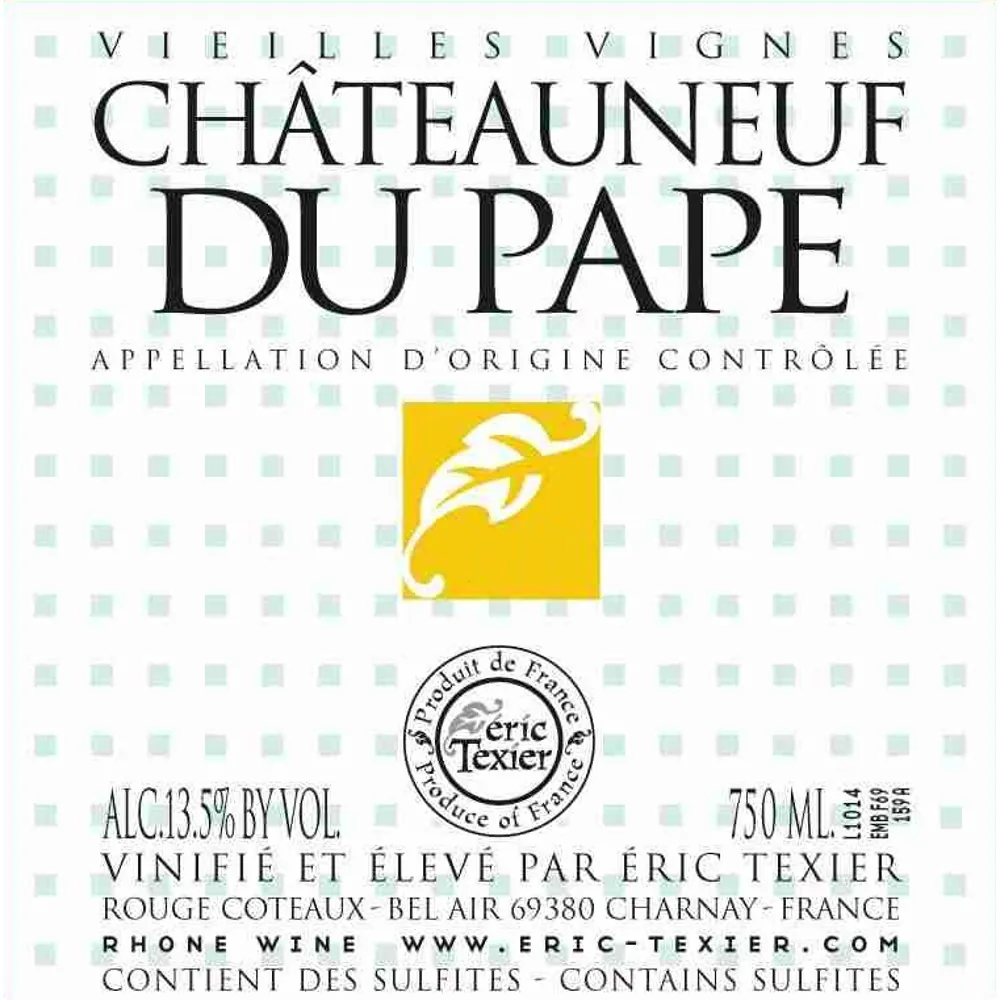 Chateauneuf-du-Pape Vieilles Vignes Bottle