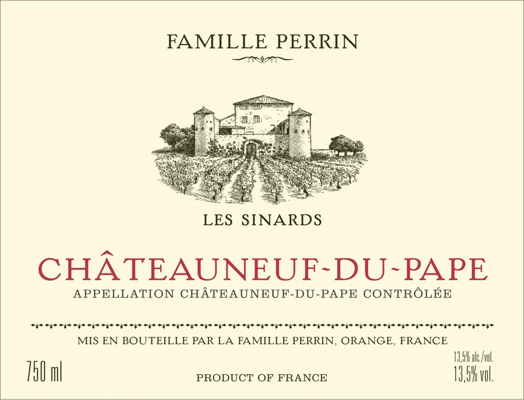 Chateauneuf-du-Pape Les Sinards Bottle