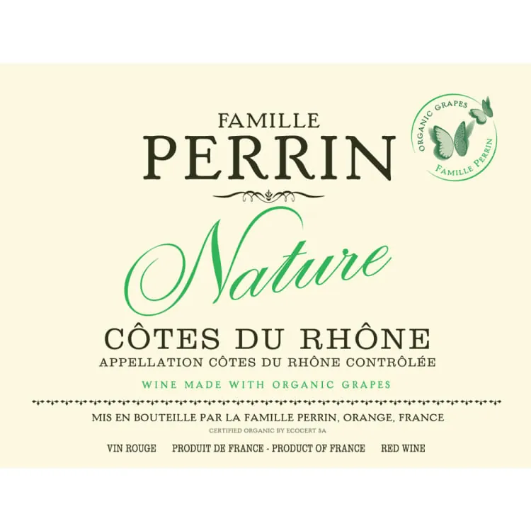 Cotes du Rhone Nature Bottle