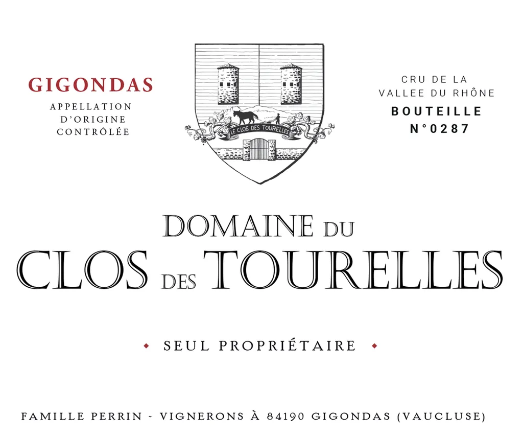 Gigondas Clos des Tourelles Bottle
