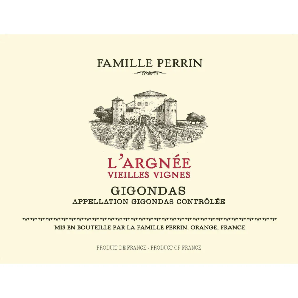 Gigondas l'Argnee Vieilles Vignes Bottle