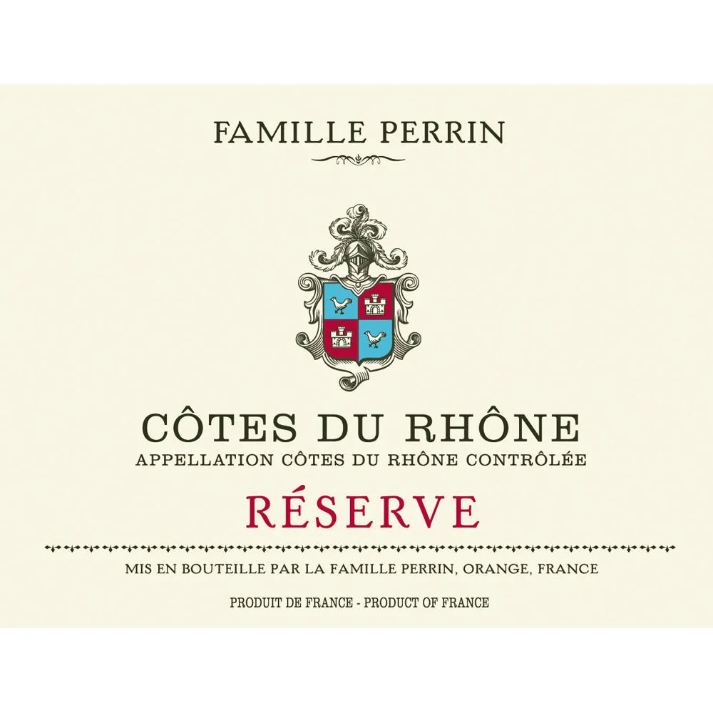Reserve Cotes du Rhone Blanc Bottle