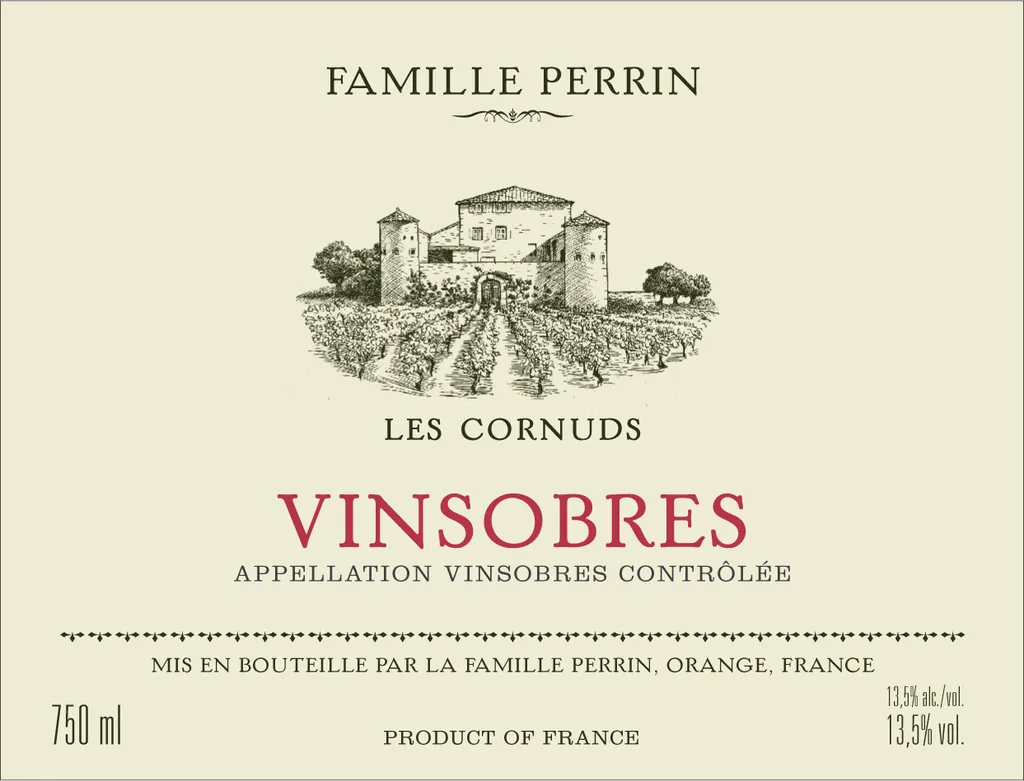 Vinsobres Les Cornuds Bottle