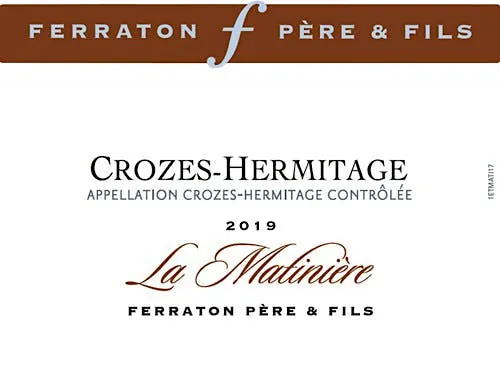 Crozes-Hermitage La Matiniere Bottle