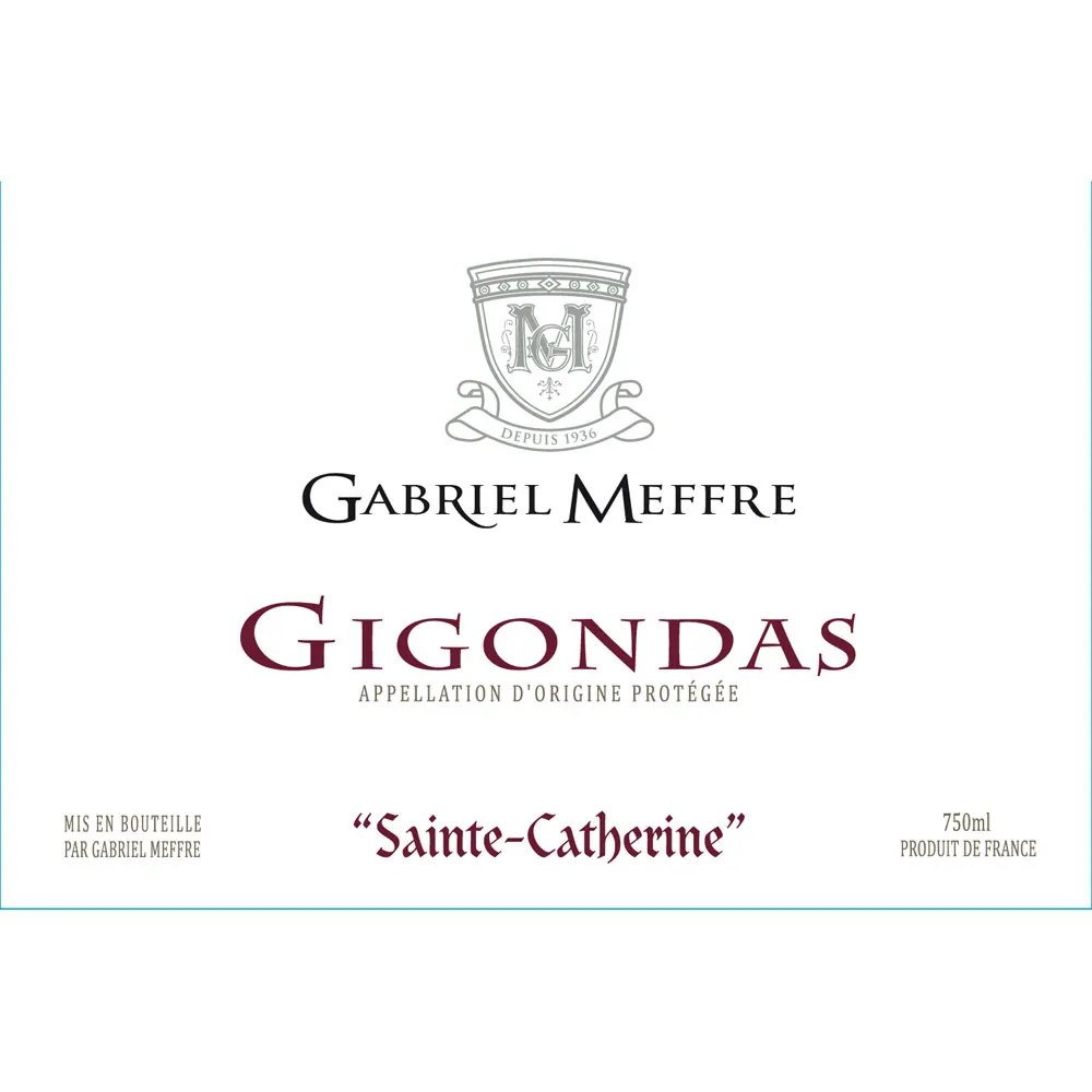 Gigondas Sainte Catherine Bottle