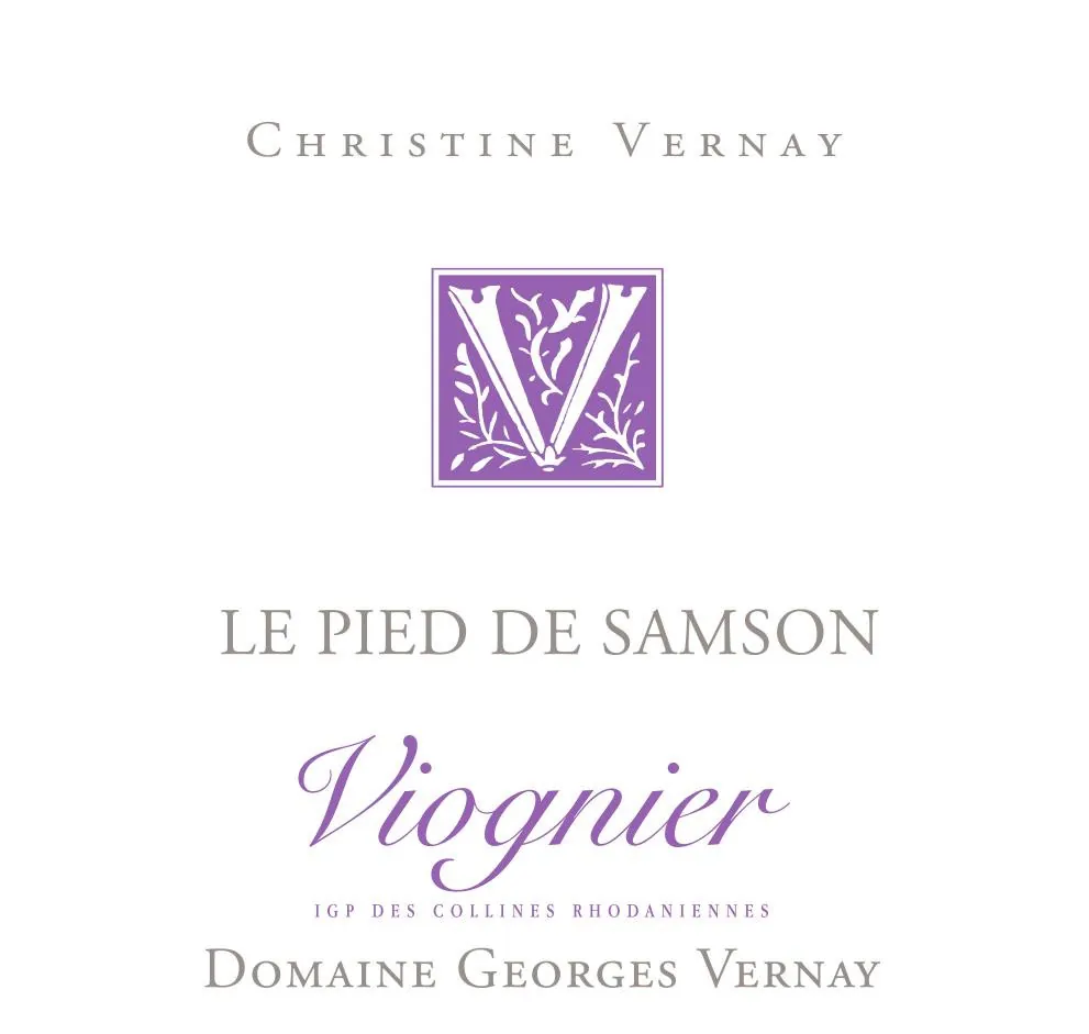 Le Pied de Samson Viognier Bottle