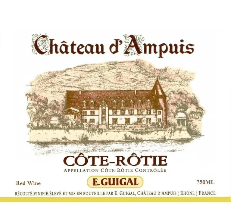Chateau d'Ampuis Cote Rotie Bottle