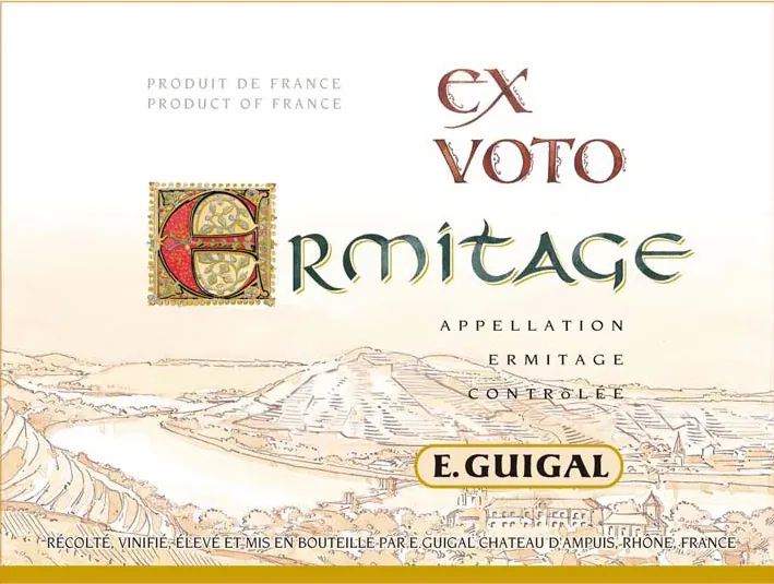 Ermitage Ex Voto Rouge Bottle