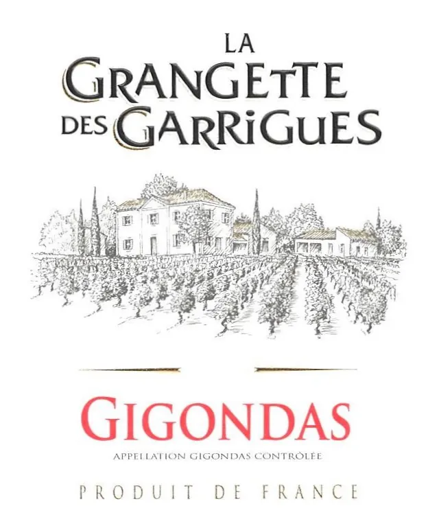 Garrigues Gigondas Bottle