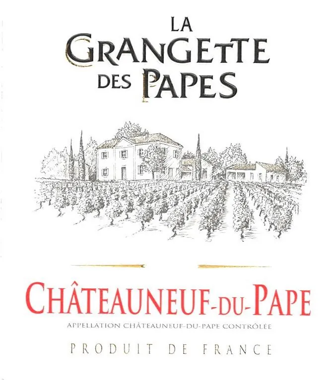 Papes Chateauneuf-du-Pape Bottle
