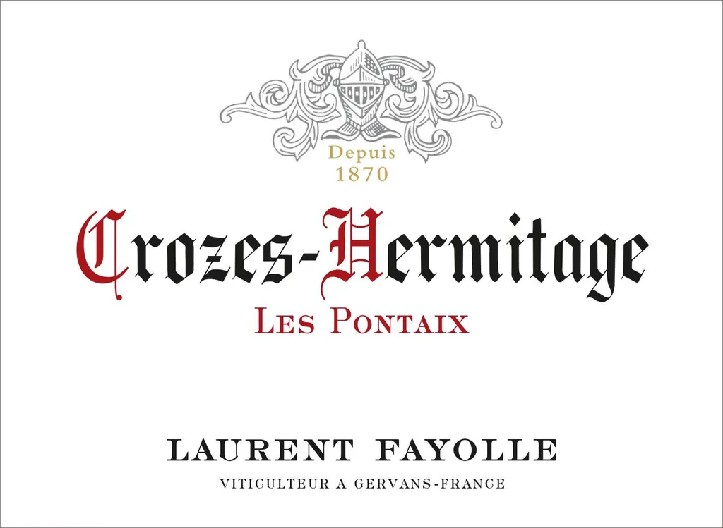 Crozes-Hermitage Les Pontaix Blanc Bottle