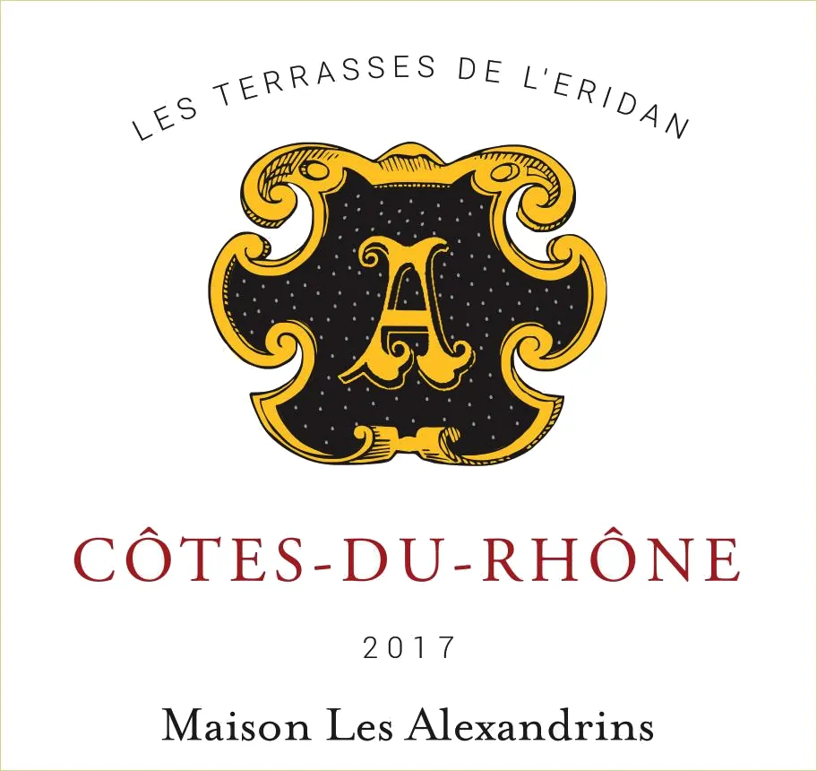 Terrasses de l'Eridan Cotes du Rhone Blanc Bottle