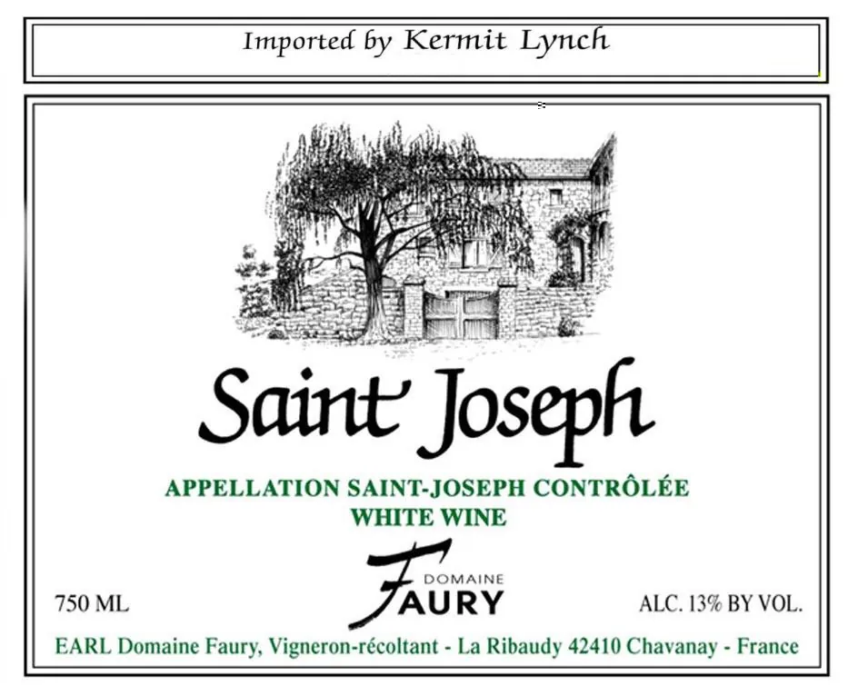 Saint Joseph Blanc Bottle