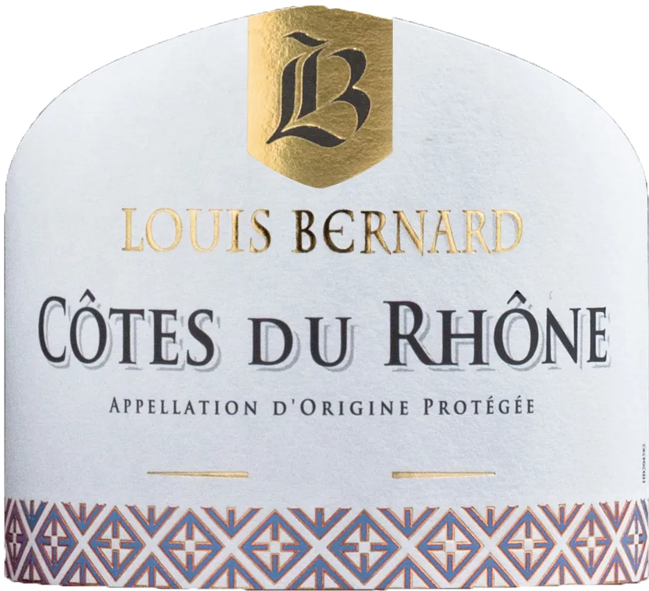 Cotes du Rhone Rose Bottle