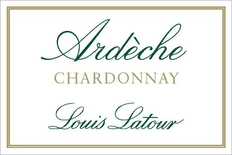Ardeche Chardonnay Bottle