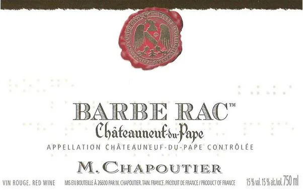 Chateauneuf-du-Pape Barbe Rac Bottle