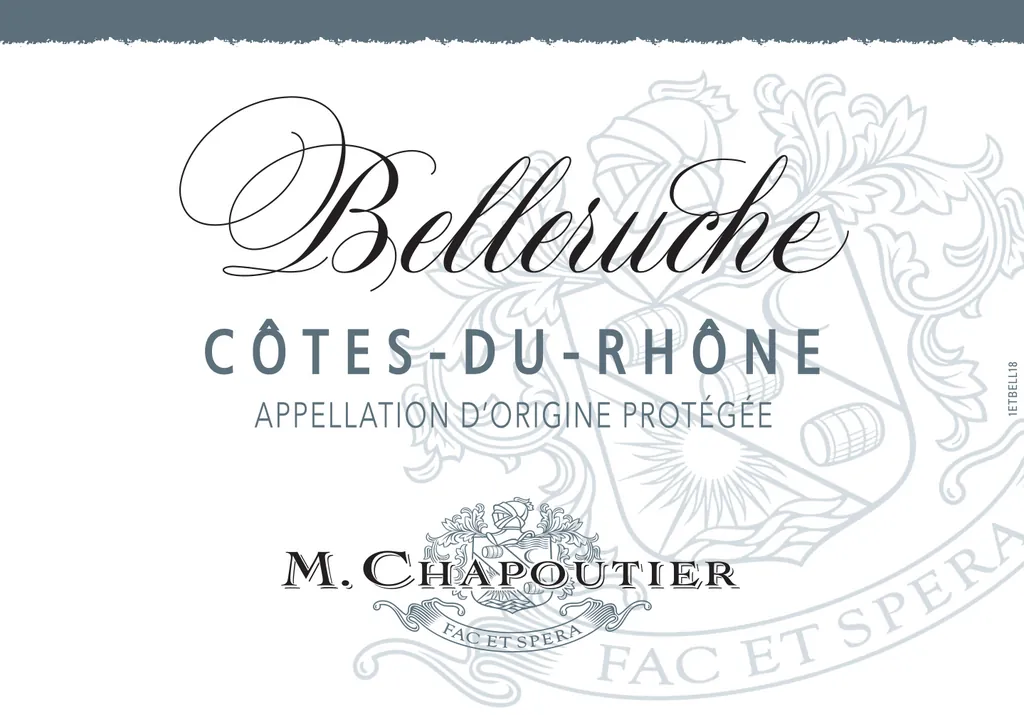 Cotes du Rhone Belleruche Rouge Bottle