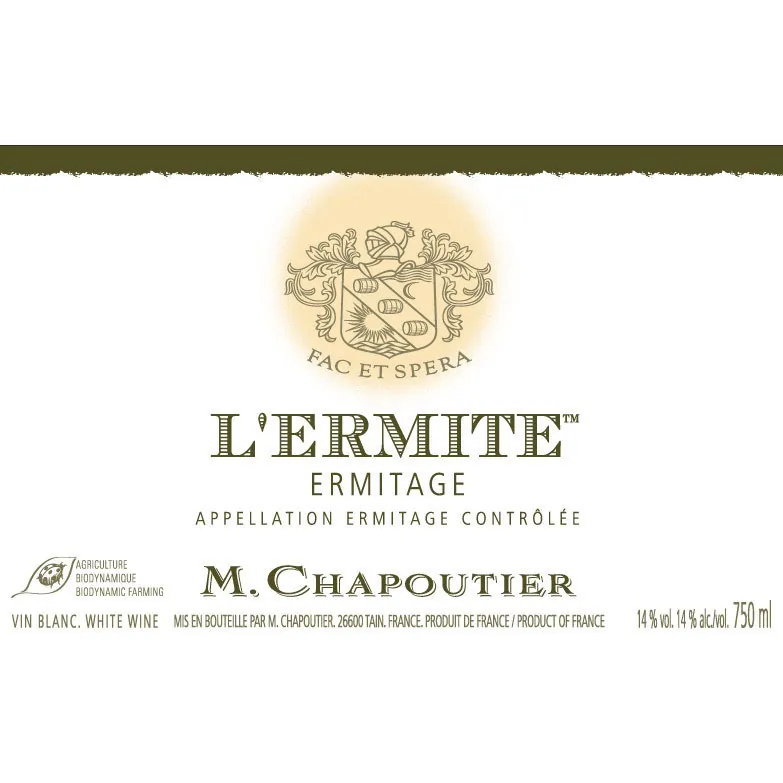 Ermitage l'Ermite Blanc Bottle