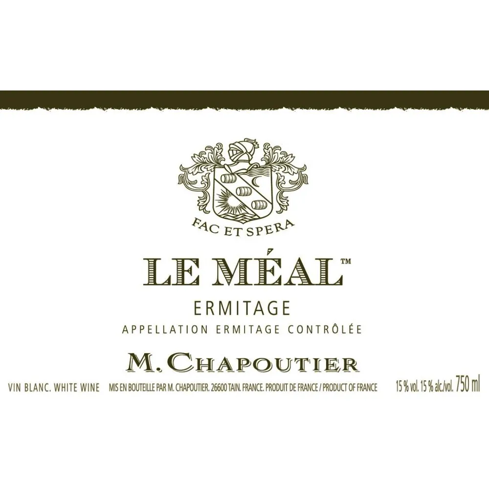 Ermitage Le Meal Blanc Bottle