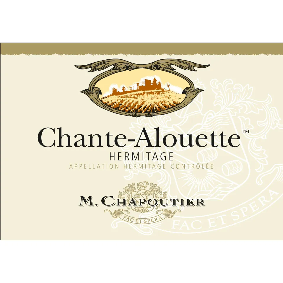Hermitage Chante Alouette Blanc Bottle