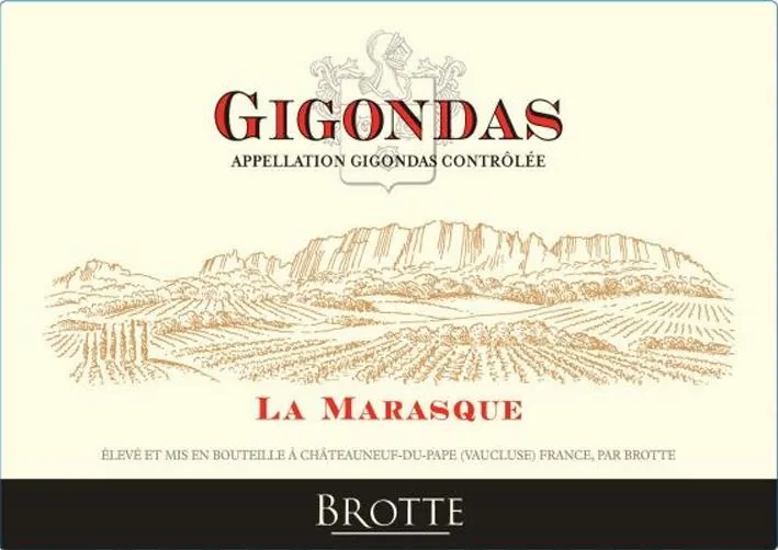 La Marasque Gigondas Bottle