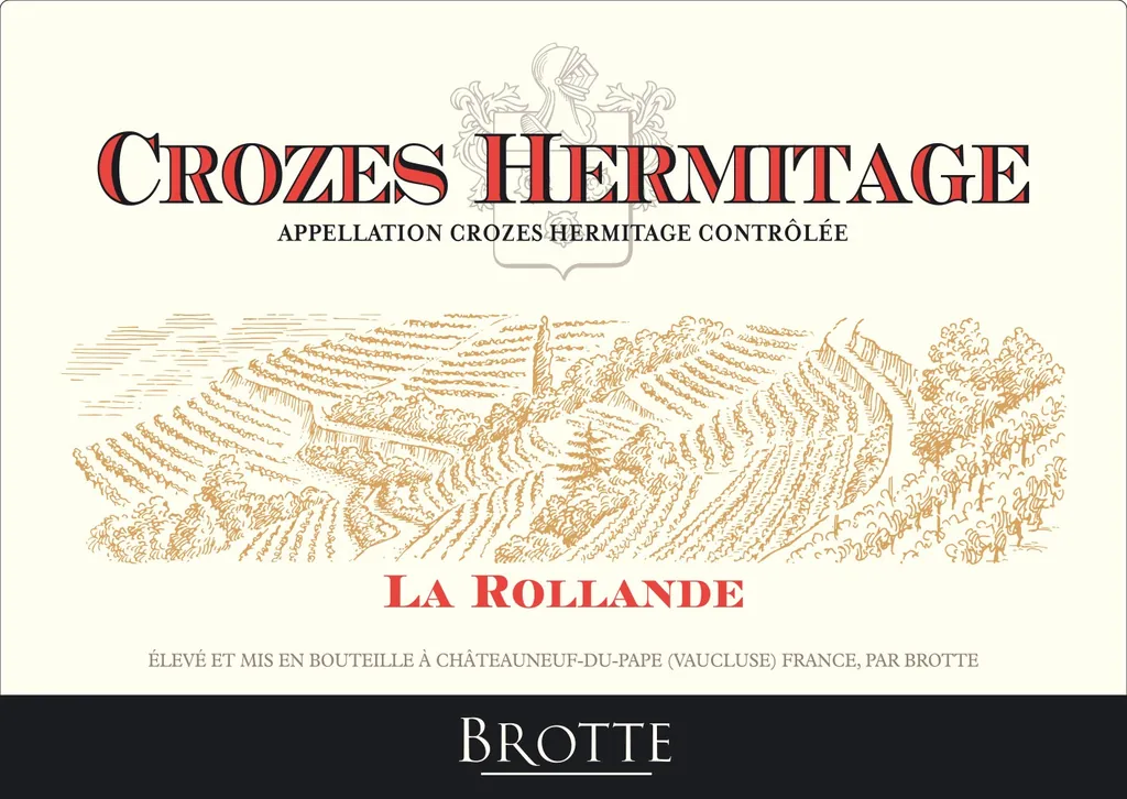 La Rollande Crozes-Hermitage Bottle