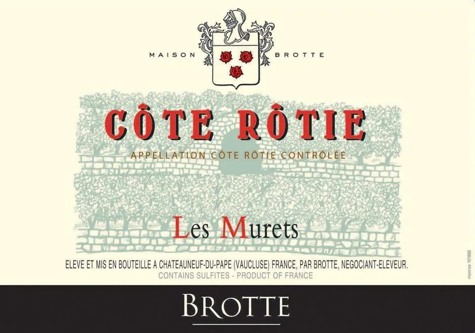Les Murets Cote Rotie Bottle