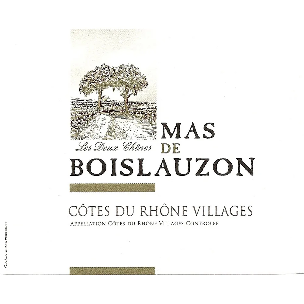 Cotes du Rhone Villages Bottle
