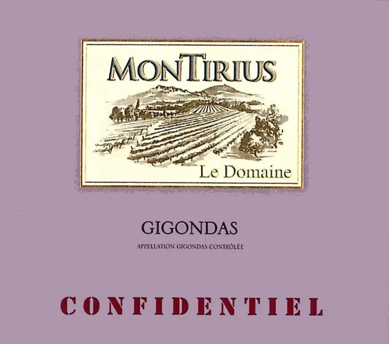 Gigondas Confidentiel Bottle