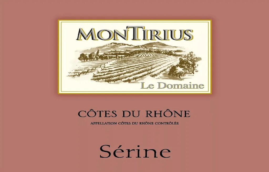 Serine Cotes du Rhone Bottle