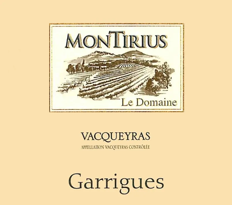 Vacqueyras Garrigues Bottle