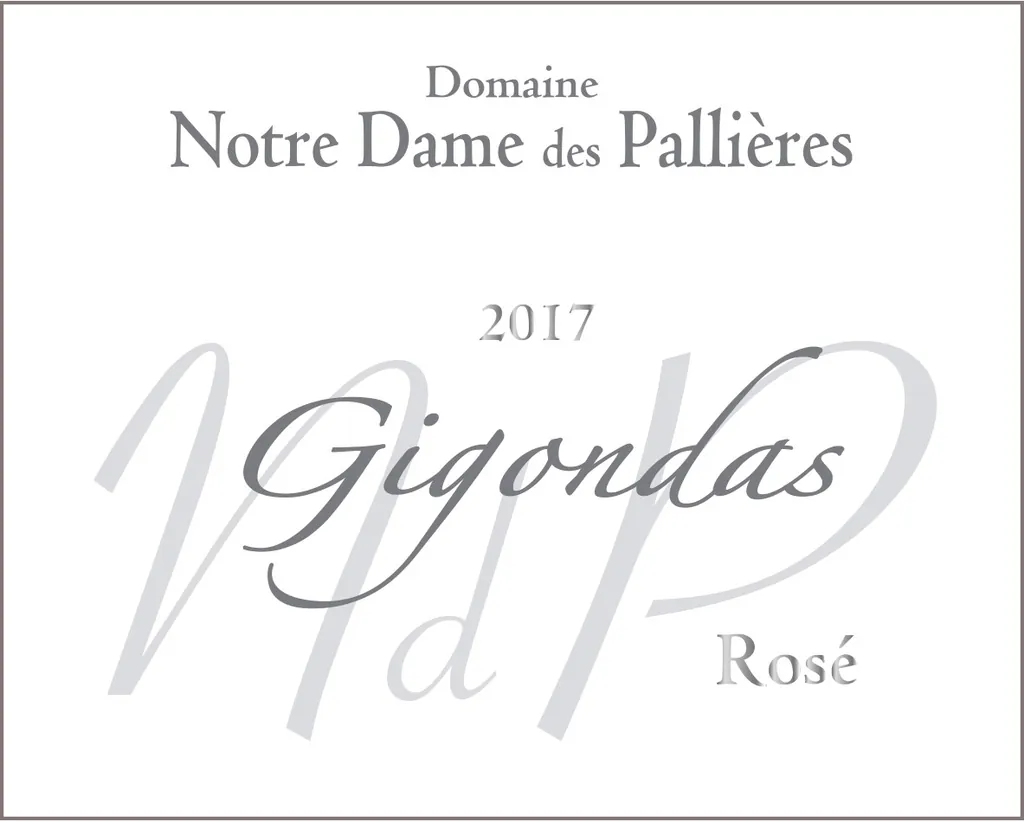 Gigondas Rose Bottle