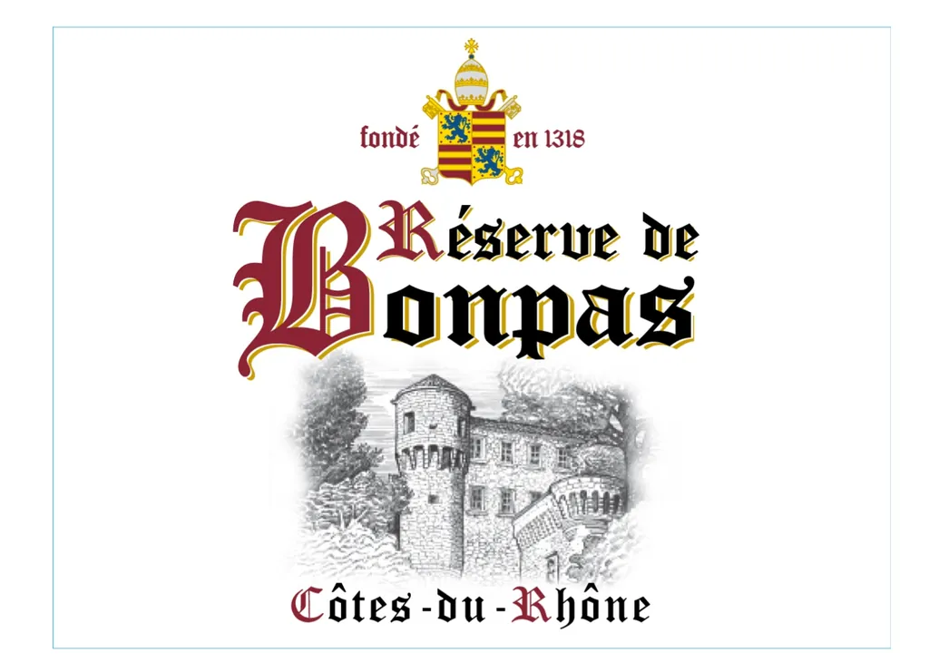 Cotes du Rhone Bottle