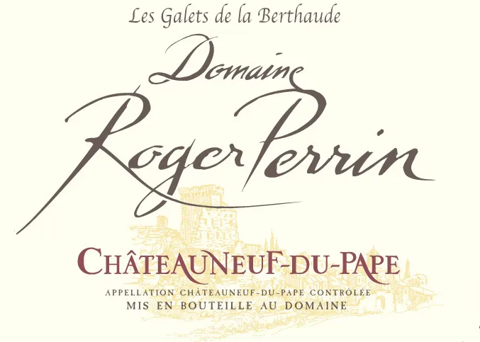 Chateauneuf-du-Pape Les Galets de la Berthaude Bottle