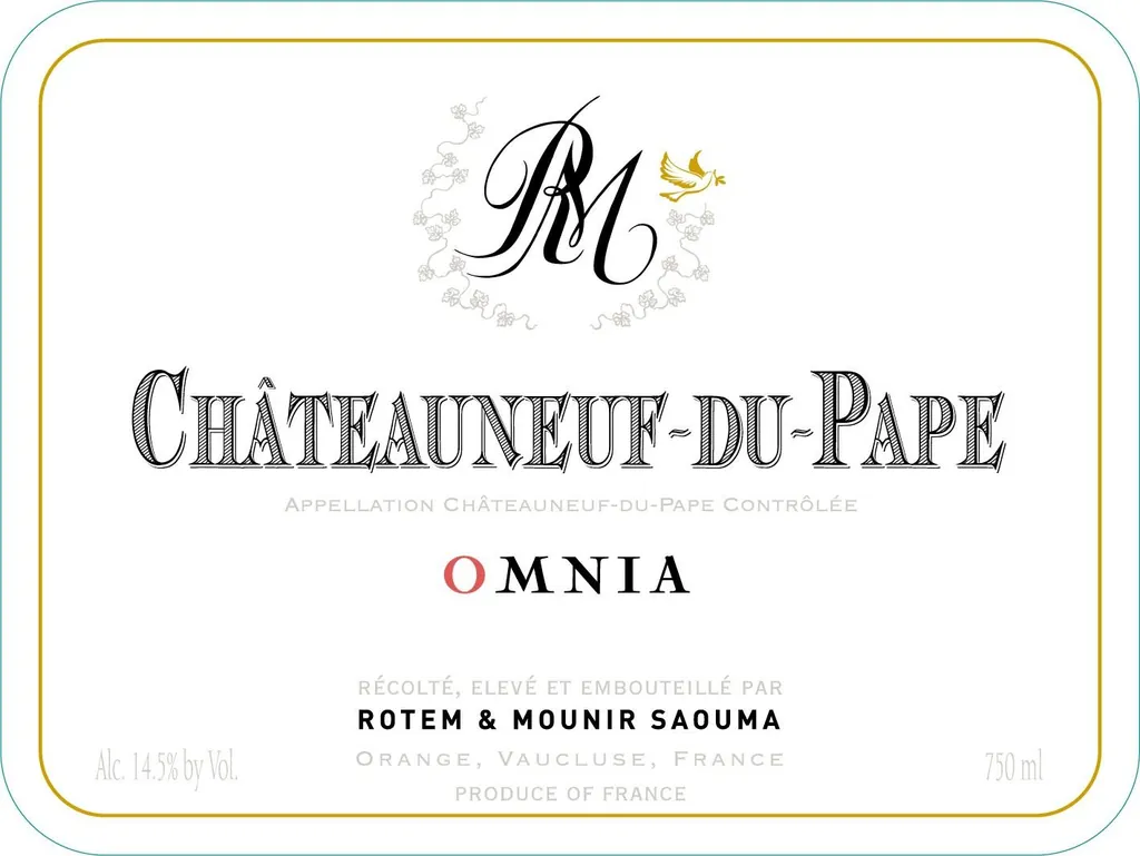 Chateauneuf-du-Pape Omnia Bottle