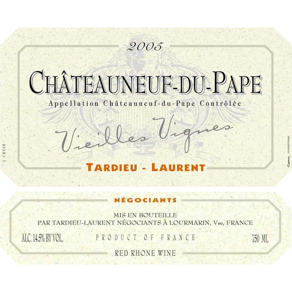 Chateaneuf du Pape Vieilles Vignes Bottle