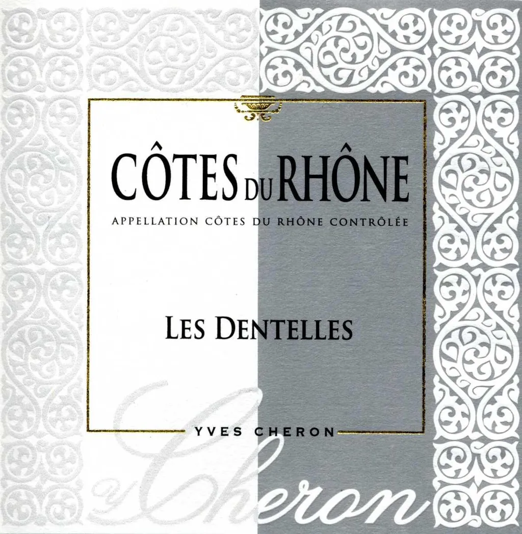 Cotes du Rhone Les Dentelles Bottle