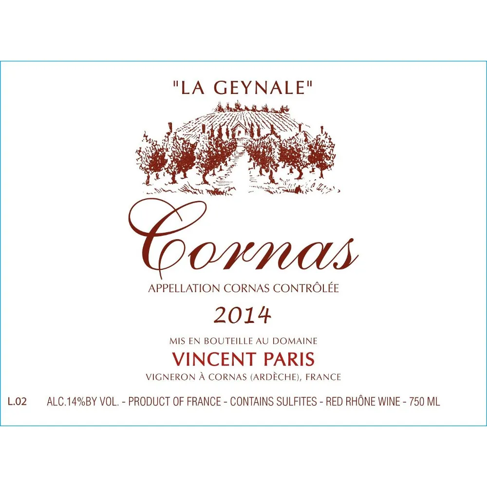 Cornas La Geynale Bottle