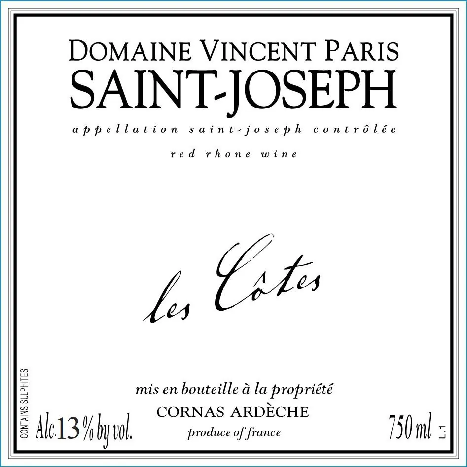 Saint-Joseph Les Cotes Bottle