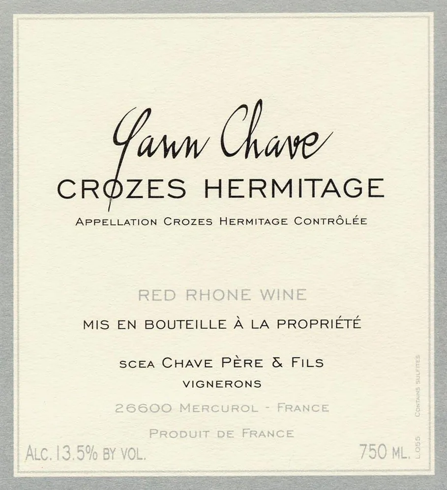 Crozes Hermitage Bottle
