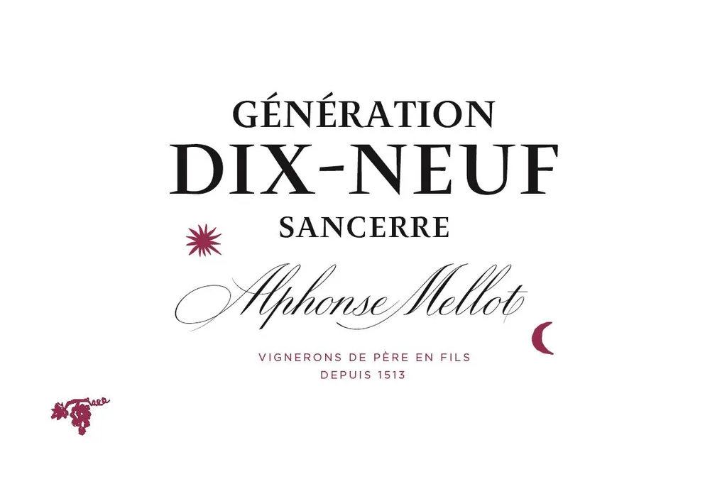 Generation Dix-Neuf Sancerre Rouge Bottle