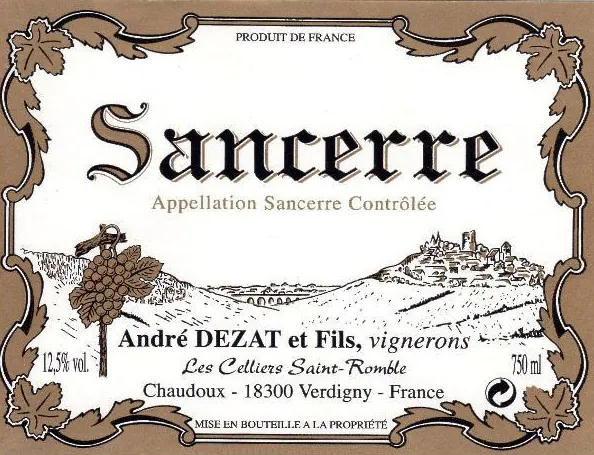Sancerre Bottle
