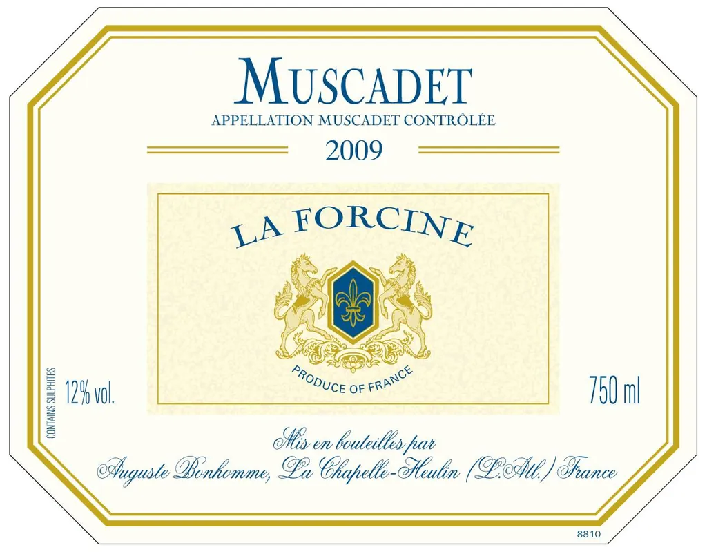 Muscadet La Forcine Bottle