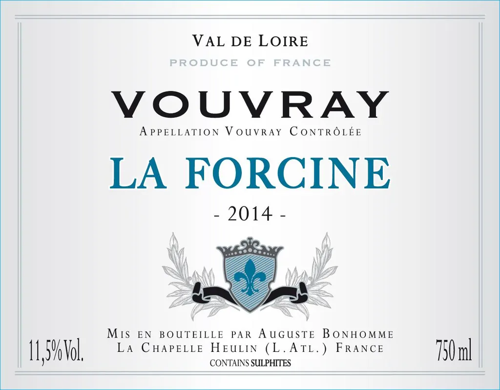Vouvray La Forcine Bottle