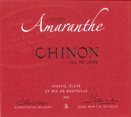 Chinon Amaranthe Bottle