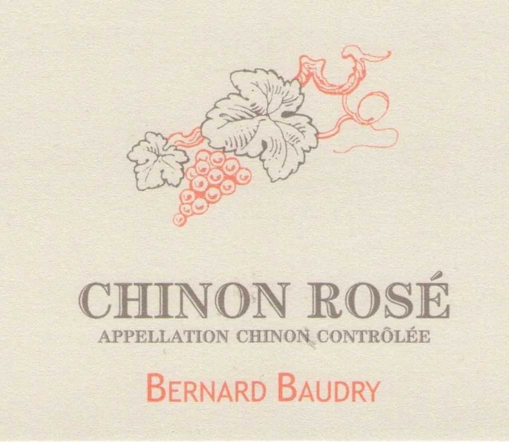 Chinon Rose Bottle